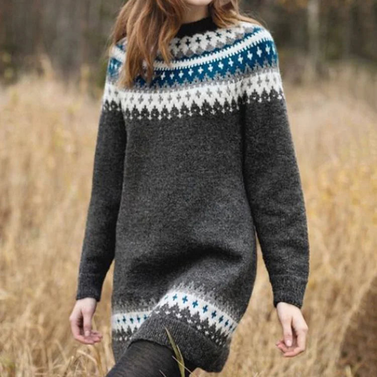 LUCIA™ | PULL MIDI MET LANGE MOUWEN