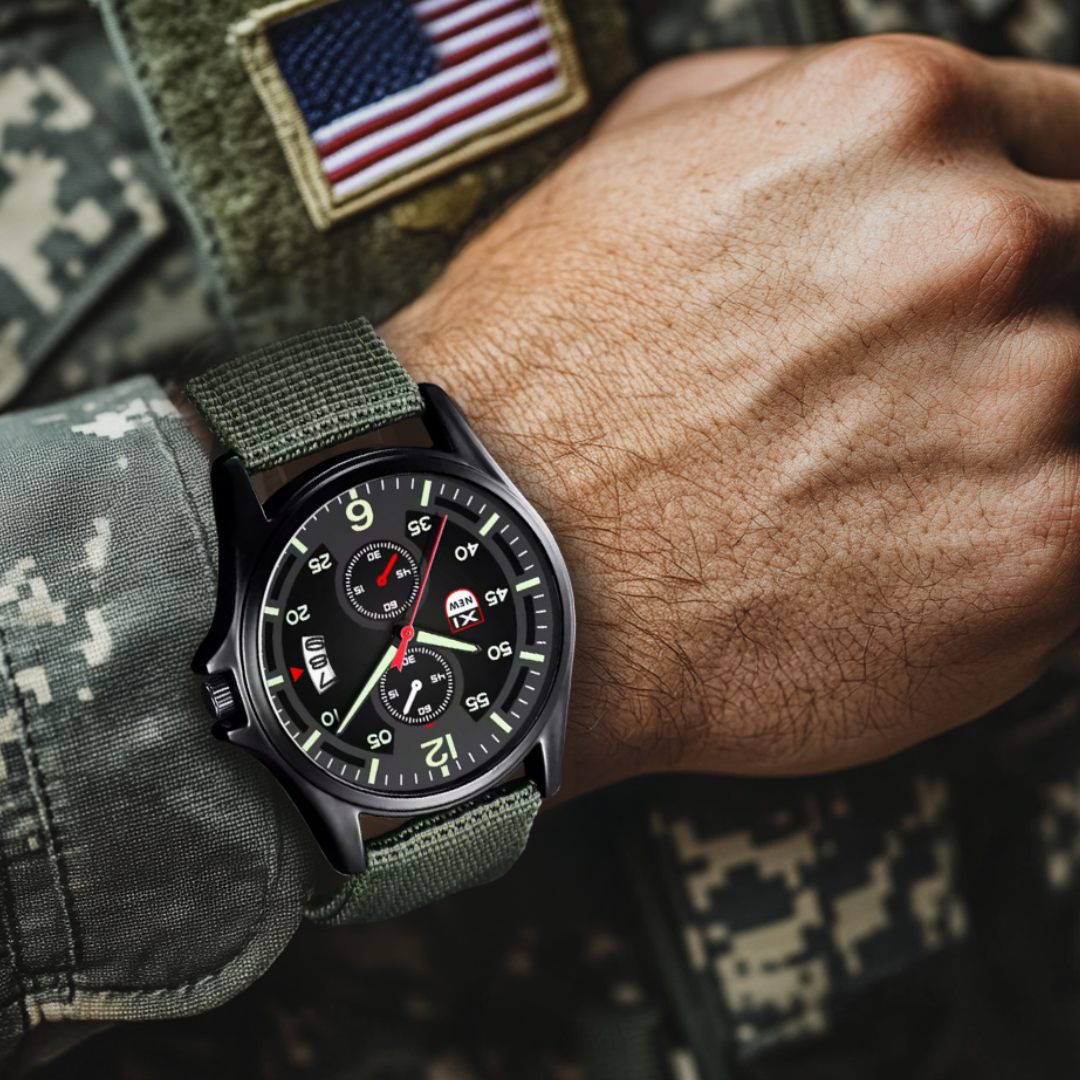 Sportieve Militaire Quartz Horloge