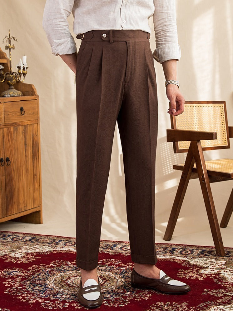 Sesto Seersucker Broek