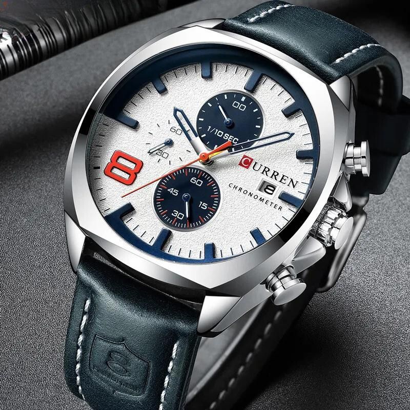 Waterdichte Chronograaf Sport Militaire Horloge