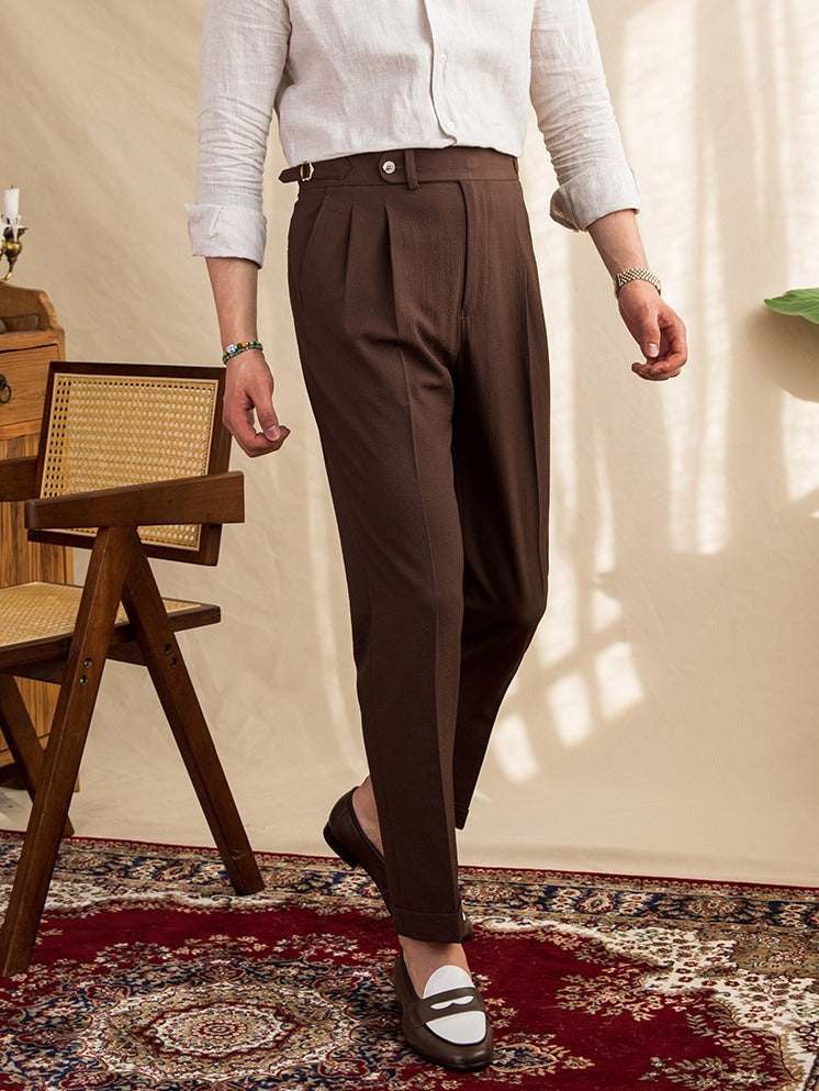 Sesto Seersucker Broek