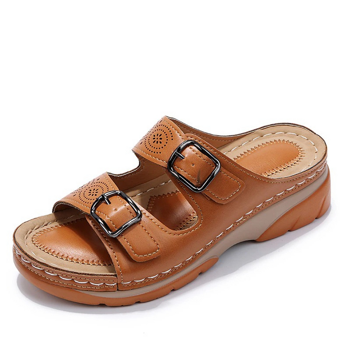 Liv™ | Orthopedische Leren Sandalen