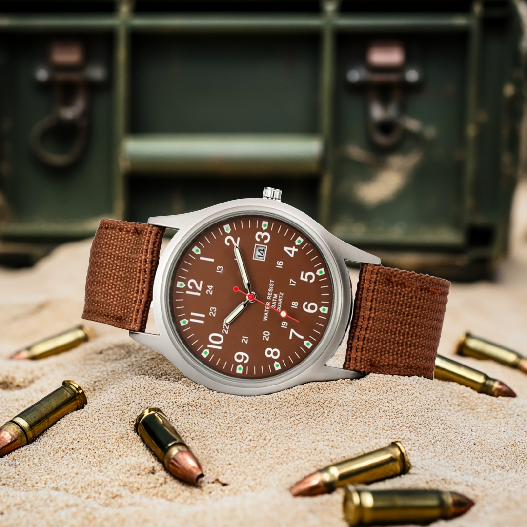 Militair Geïnspireerde Casual Horloge