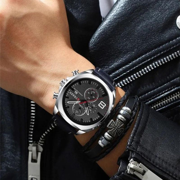 Waterdichte Chronograaf Sport Militaire Horloge