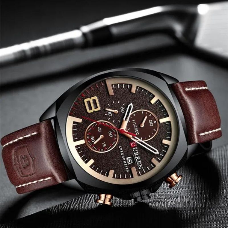 Waterdichte Chronograaf Sport Militaire Horloge