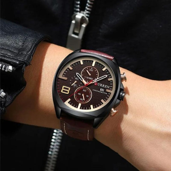 Waterdichte Chronograaf Sport Militaire Horloge