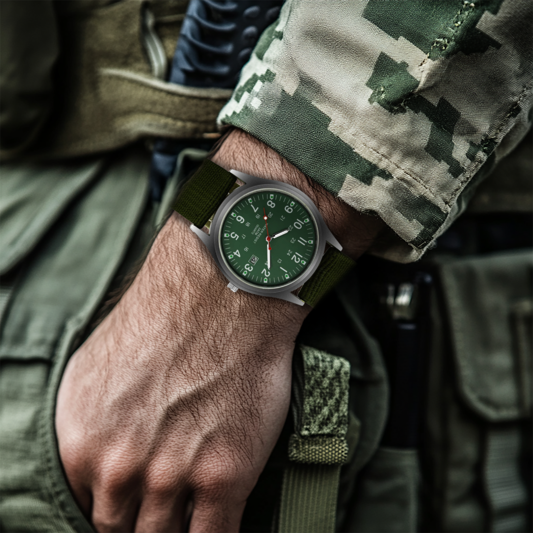 Militair Geïnspireerde Casual Horloge