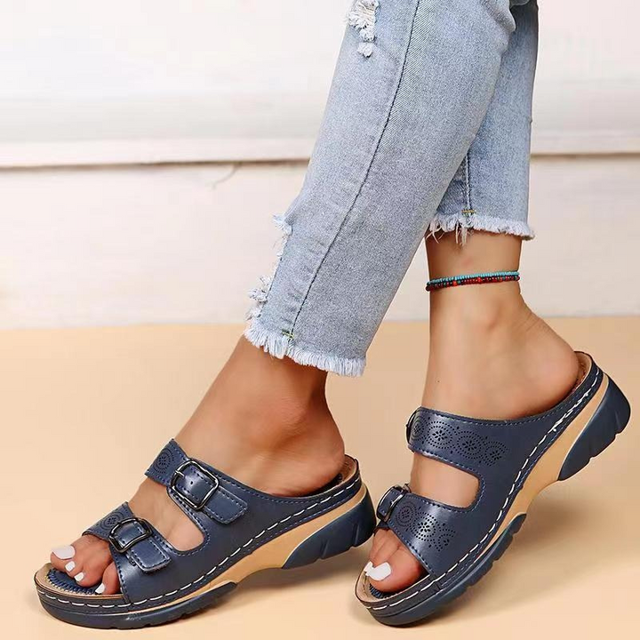 Liv™ | Orthopedische Leren Sandalen