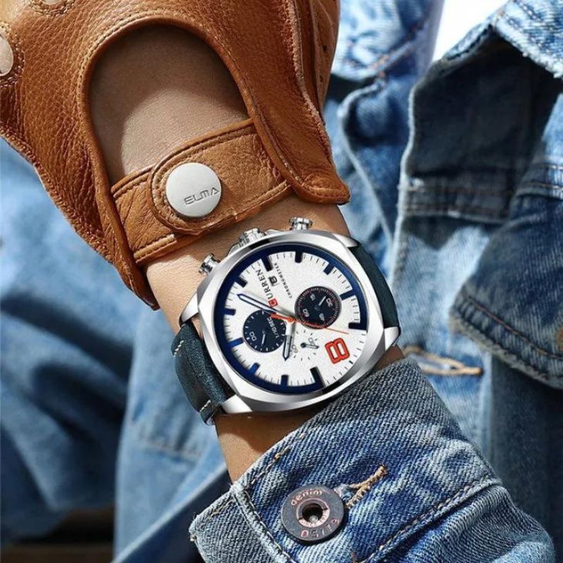 Waterdichte Chronograaf Sport Militaire Horloge