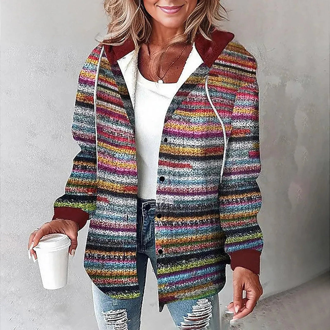 Nela™ | Warme Jas voor de Herfst