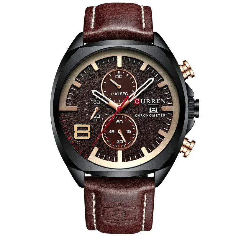 Waterdichte Chronograaf Sport Militaire Horloge