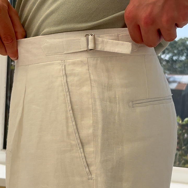 Celio Linnen Broek