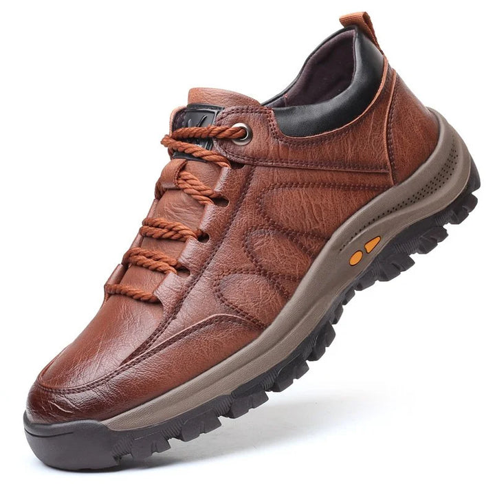 Matt | Handgenaaide Leren Casual Schoenen voor Heren