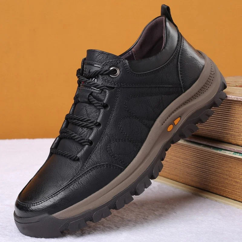 Matt | Handgenaaide Leren Casual Schoenen voor Heren